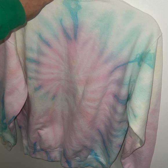 Rainbow tie dye crew neck - Picture 4 of 4